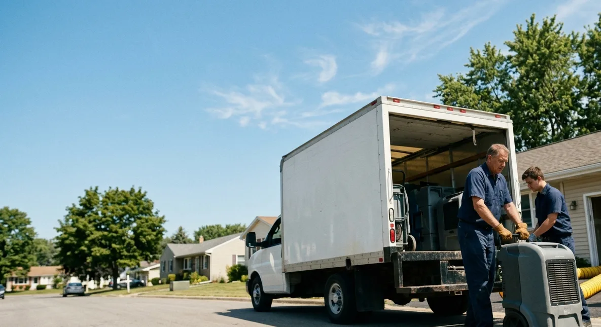 Water Damage Cleanup in Van Buren, OH near me